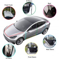 Noise Reduction Seals for Tesla Model 3 Doors & Boot