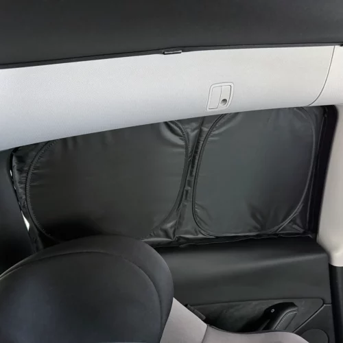 Alternative view of Rear Side Window Shade ~ Model 3 (2019-2026)