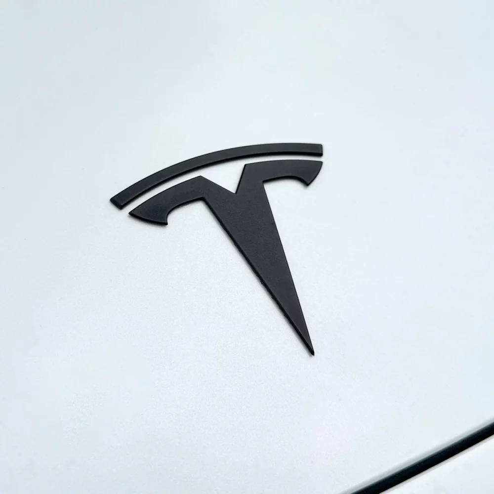 Tesla Front T Badge ~ Model Y (2025) / Model 3 (2024-2025)