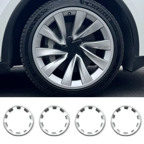 20" Helix Wheel Edge Cover ~ Model Y (2025)
