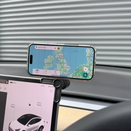 Alternative view of Screen Magnetic Phone Mount ~ Model Y (2022-2024) / Model 3 (2019-2023)