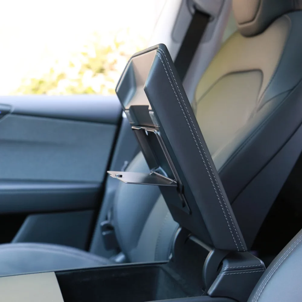 Armrest Secret Compartment ~ Model Y (2025-2026) / Model 3 (2024-2026) - Image 2