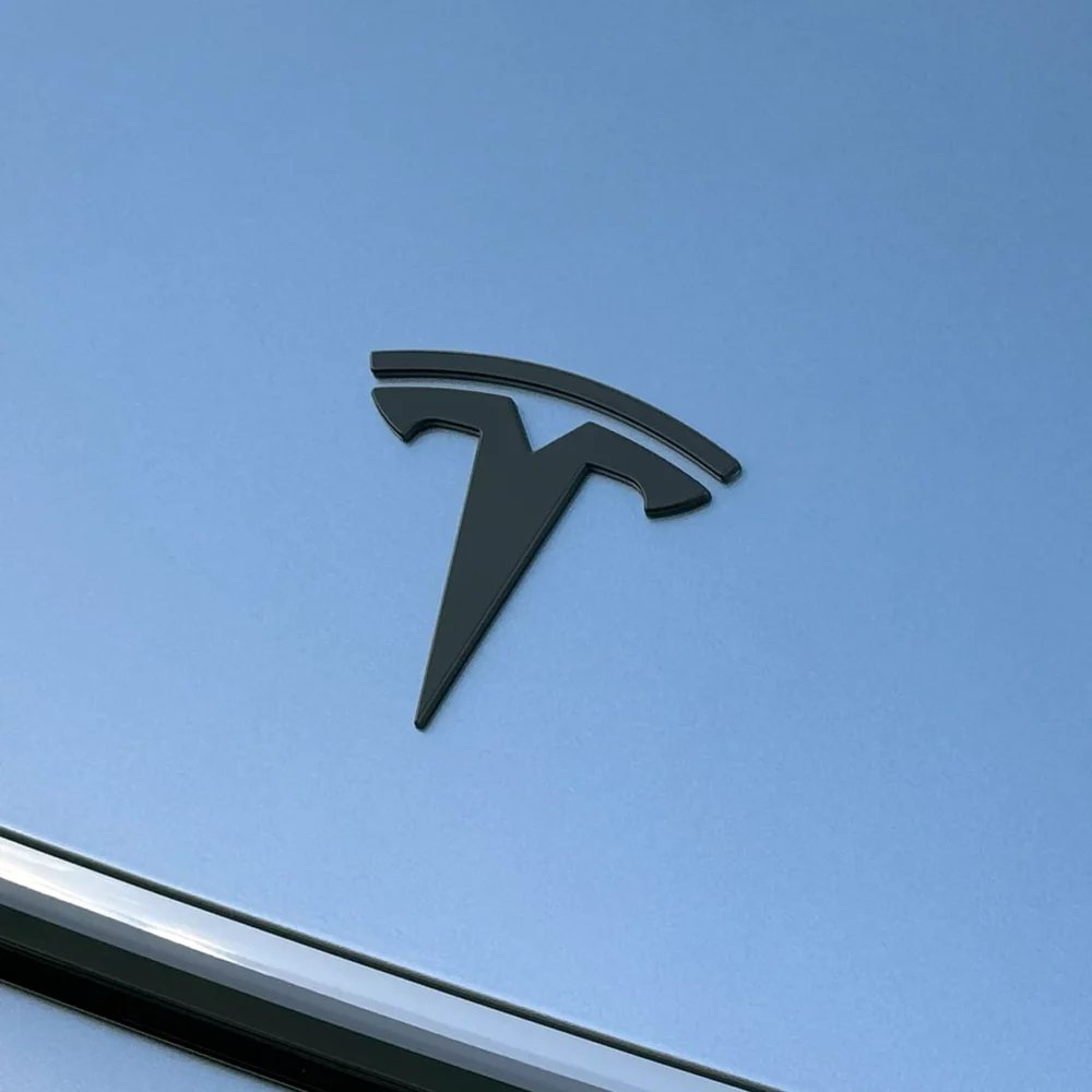 Tesla Front T Badge ~ Model Y (2025-2026) / Model 3 (2024-2026)
