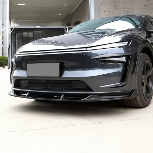 Alternative view of Razor Front Splitter ~ Model Y (2025-2026)