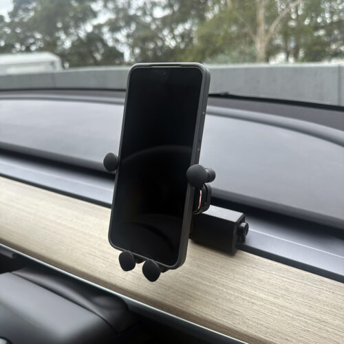 Dash Phone Holder ~ Model Y (2022-2024) / Model 3 (2019-2023)