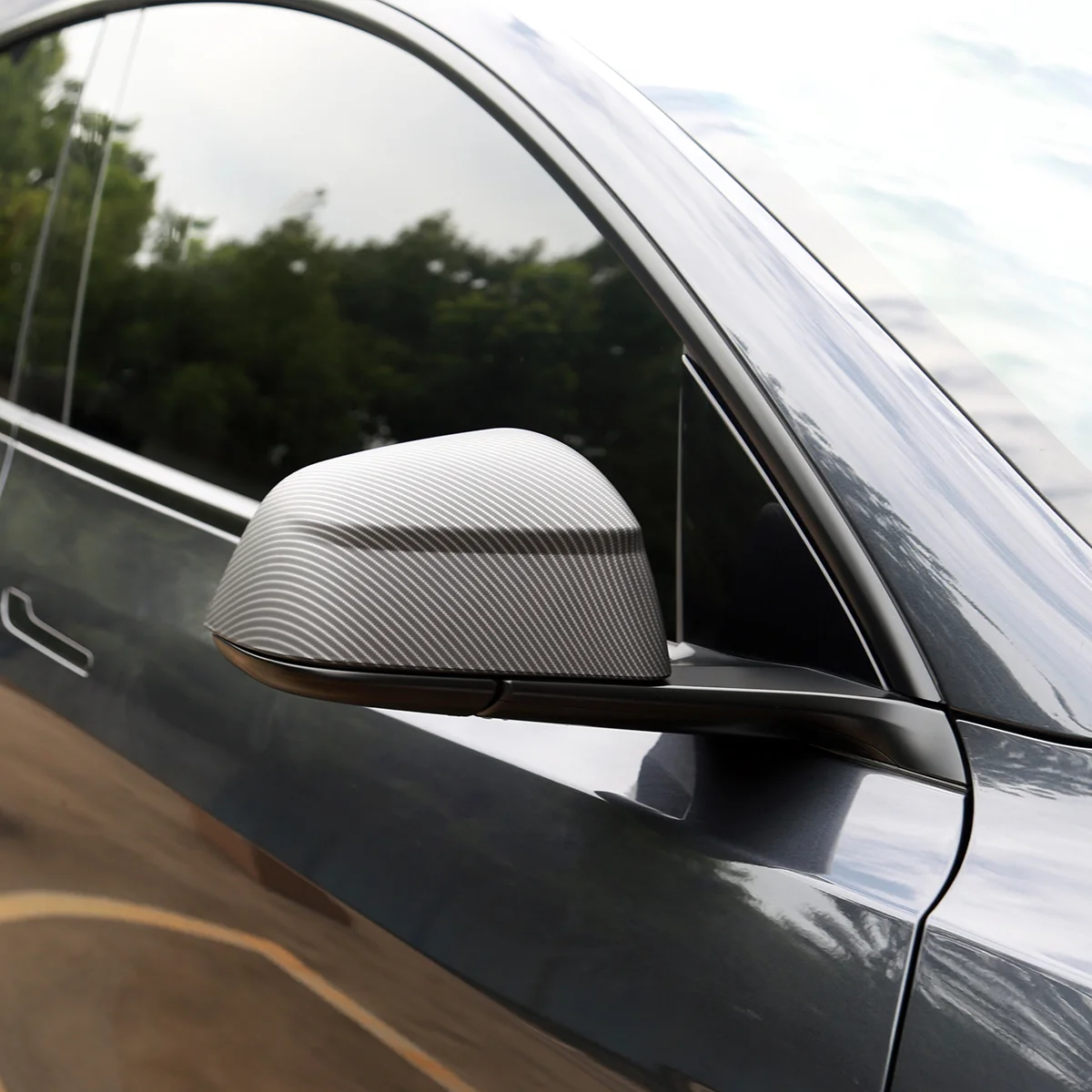 Side Mirror Overlays ~ Model Y (2025-2026) - Image 5