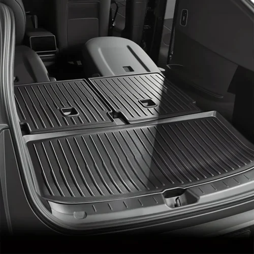 Alternative view of Third-Row Seatback Protector ~ Model Y L (2026)