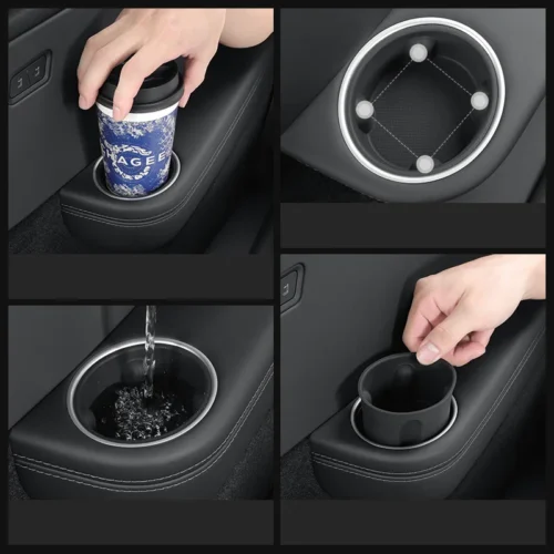 Alternative view of Third-Row Cup Holder Inserts ~ Model Y L (2026)
