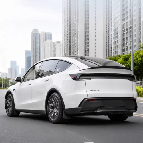 Alternative view of Mud Flaps ~ Model Y L (2026)