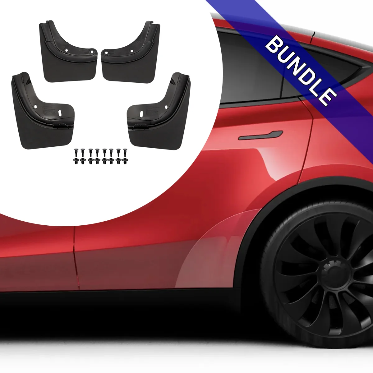 Bundle: Mud Flaps + PPF ~ Model Y (2025-2026)