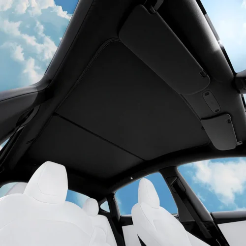 Alternative view of Glass Roof Sunshade ~ Model Y (2025-2026)